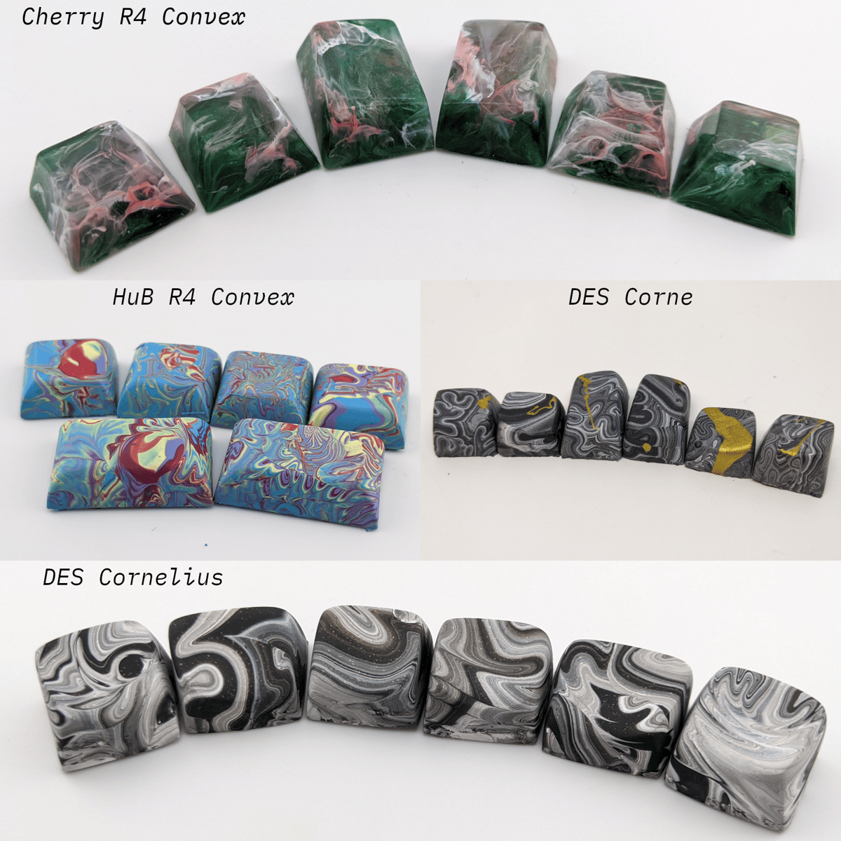 DES Keycap Set / Corneタイプ 【公式通販】